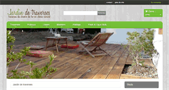 Desktop Screenshot of jardin-de-traverses.com